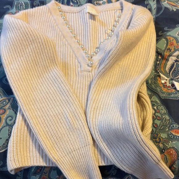 H&M Cream Ribbed Sweater - Picture 3 of 4